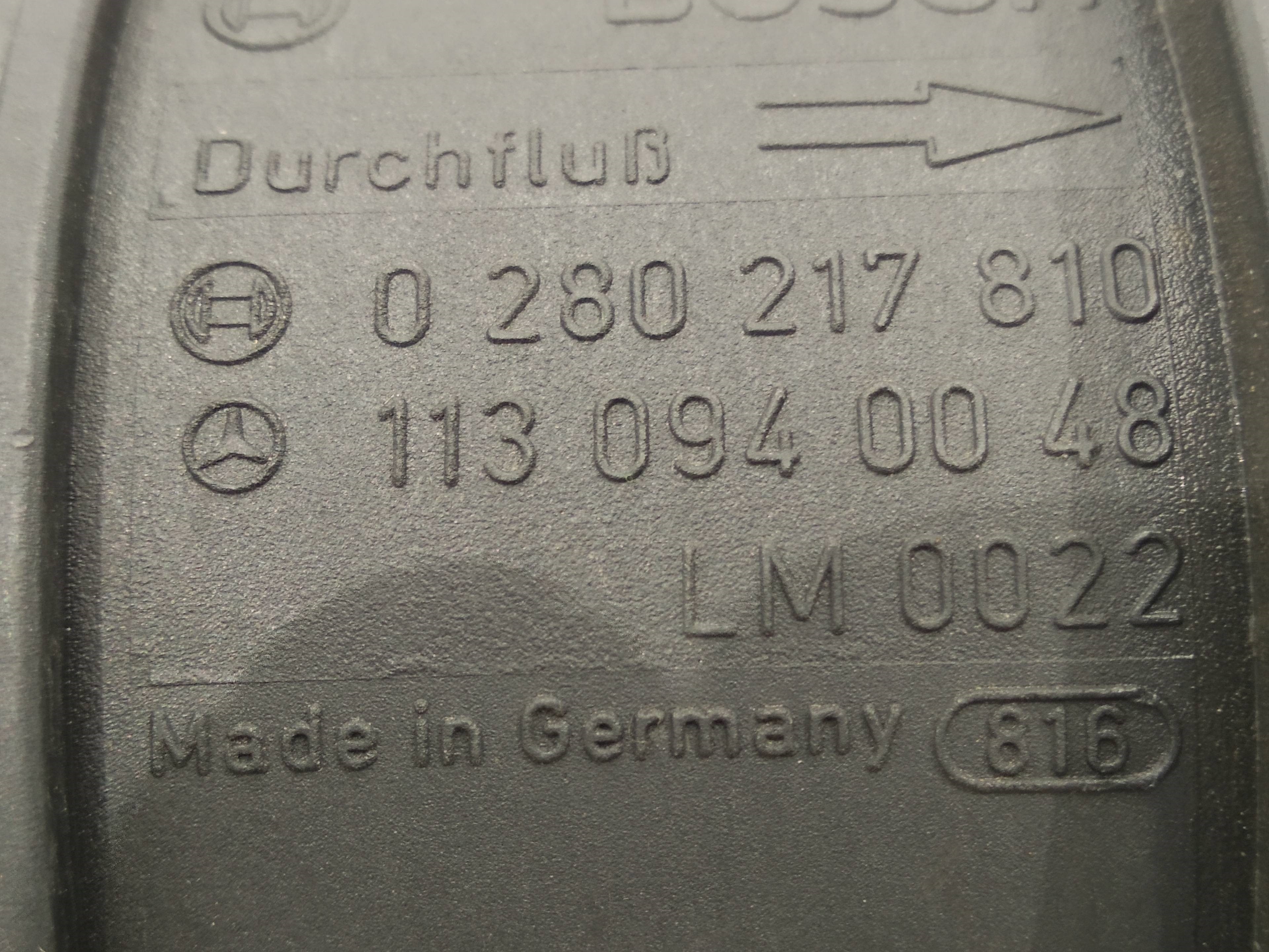 MERCEDES-BENZ M-Class W163 (1997-2005) Mass Air Flow Sensor MAF 0280217810,0280217810,0280217810 19331141