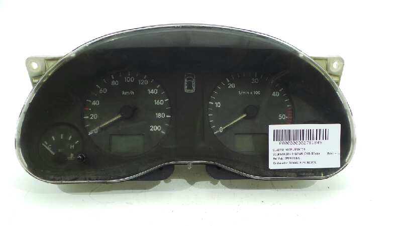 VOLKSWAGEN Sharan 1 generation (1995-2010) Speedometer 7M1910882L, 7M1910882L, 7M1910882L 24603397