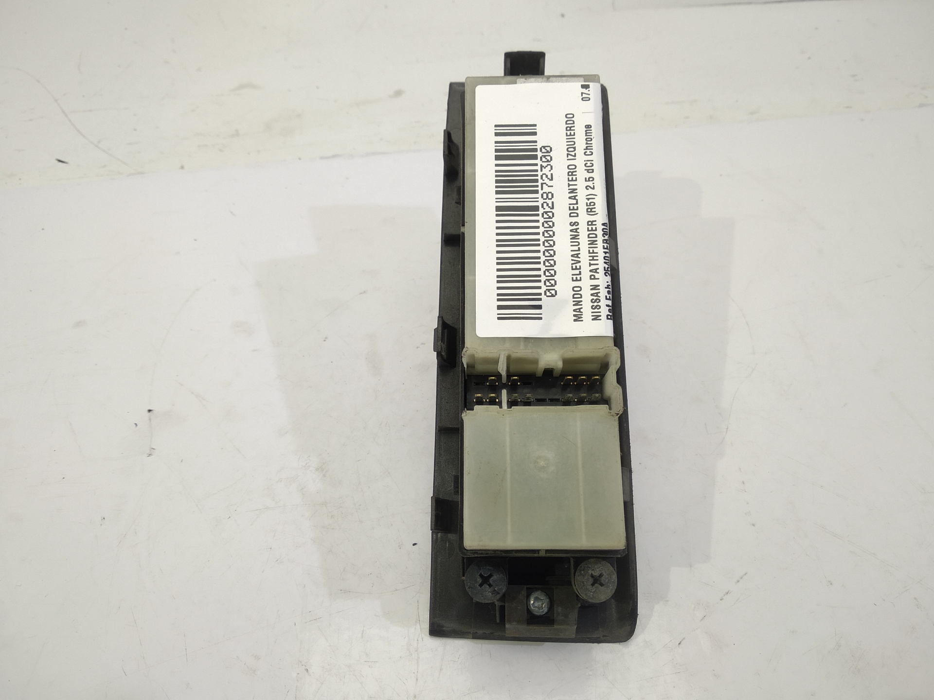 NISSAN Pathfinder R51 (2004-2014) Front Left Door Window Switch 25401EB30A, 25401EB30A, 25401EB30A 24515507