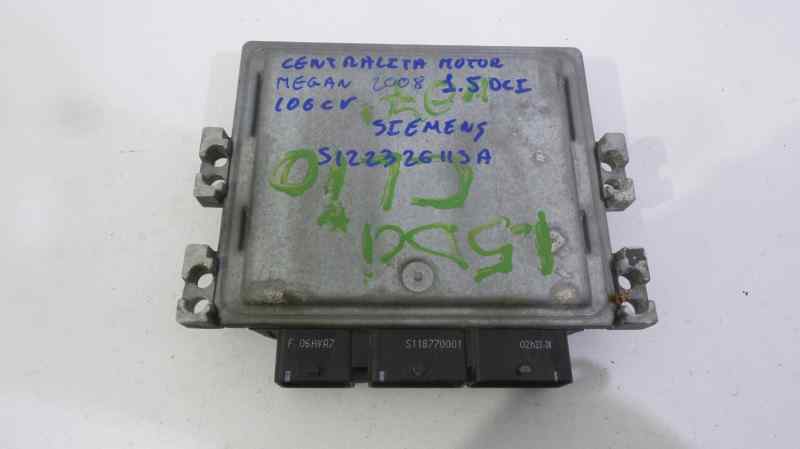 RENAULT Megane 2 generation (2002-2012) Engine Control Unit ECU S122326113A,S122326113A 19104962