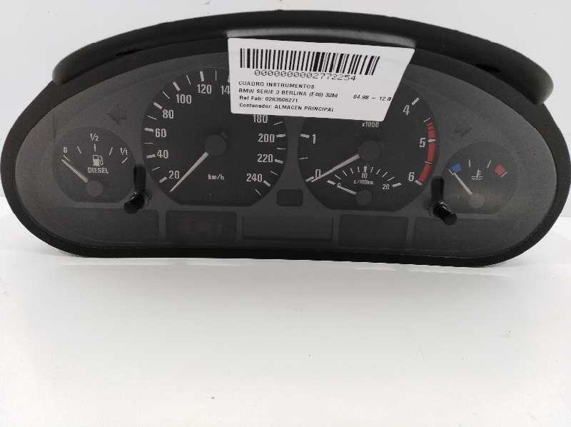 BMW 3 Series E46 (1997-2006) Speedometer 0263606271 24603359