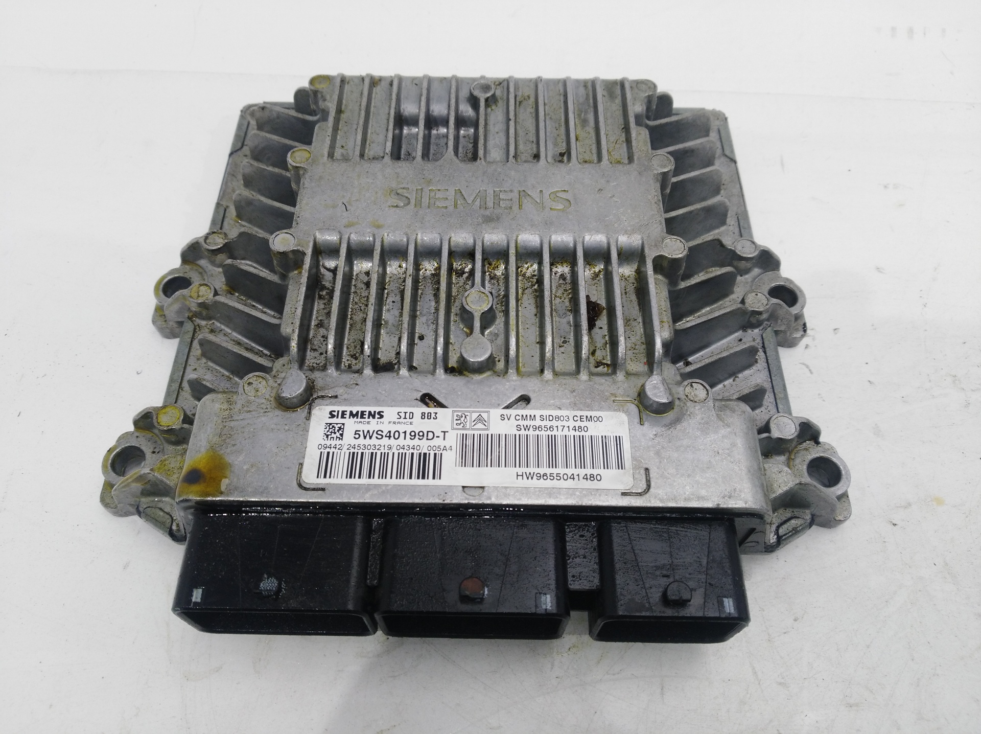 CITROËN C5 1 generation (2001-2008) Блок керування двигуном ECU 5WS40199DT,5WS40199DT,5WS40199DT 24665814