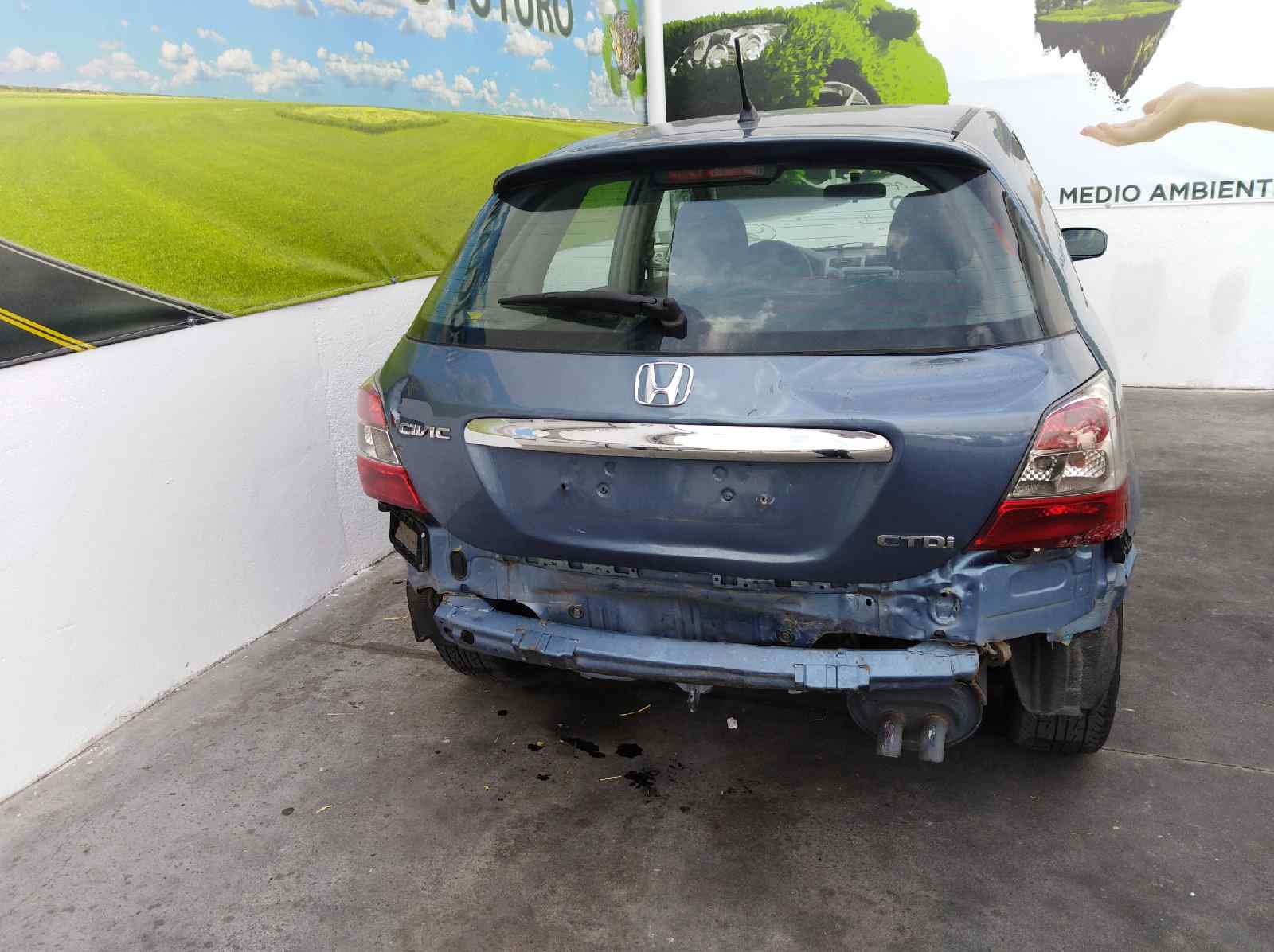 HONDA Civic 7 generation (2000-2005) Mygtukai NH167L, NH167L 19264145