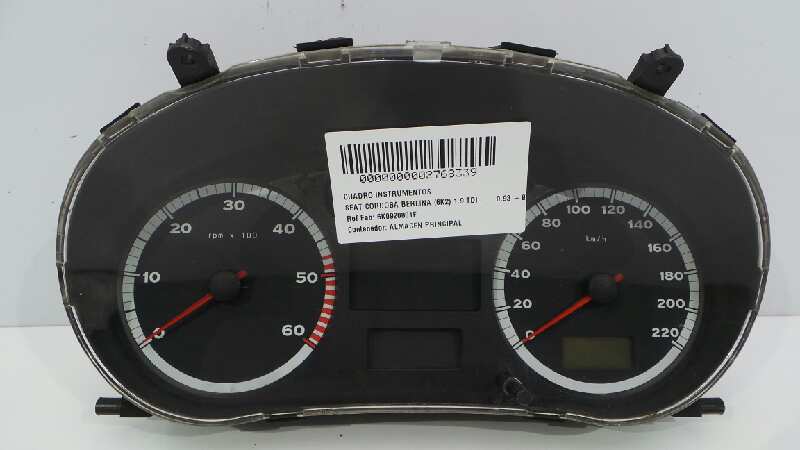 SEAT Cordoba 1 generation (1993-2003) Speedometer 6K0920801F, 6K0920801F, 6K0920801F 24603372