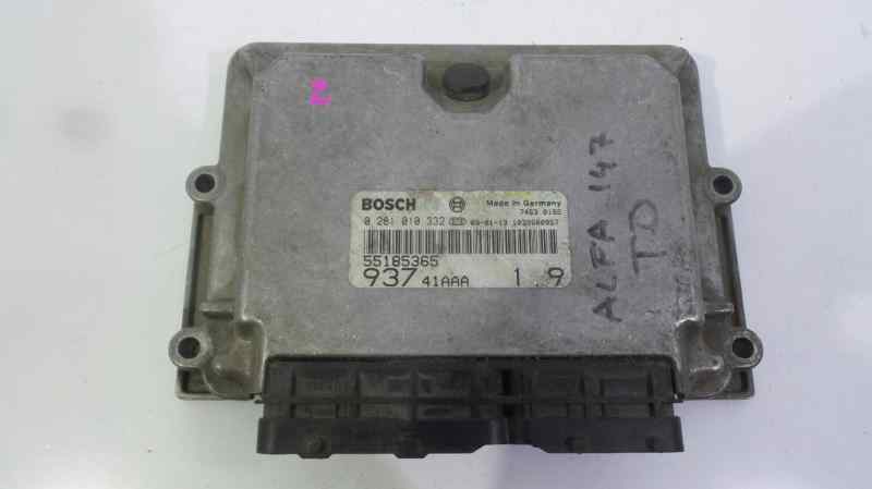 ALFA ROMEO 147 2 generation (2004-2010) Engine Control Unit ECU 0281010332, 0281010332, 0281010332 19098975