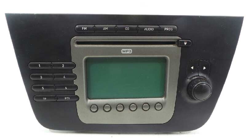 SEAT Toledo 3 generation (2004-2010) Music Player Without GPS 5P1035186, 5P1035186, 5P1035186 19219399