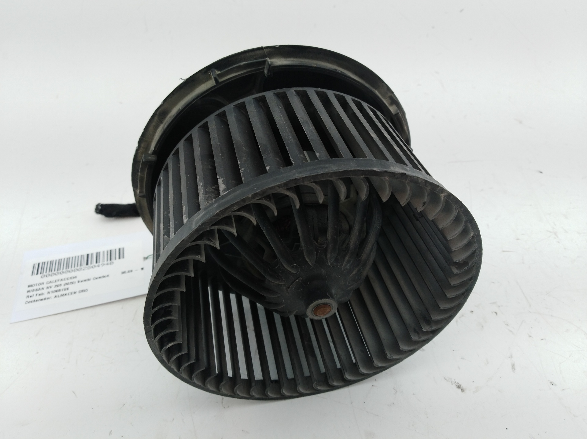 NISSAN NV200 1 generation (2009-2023) Heater Blower Fan N106819S, N106819S, N106819S 19302160