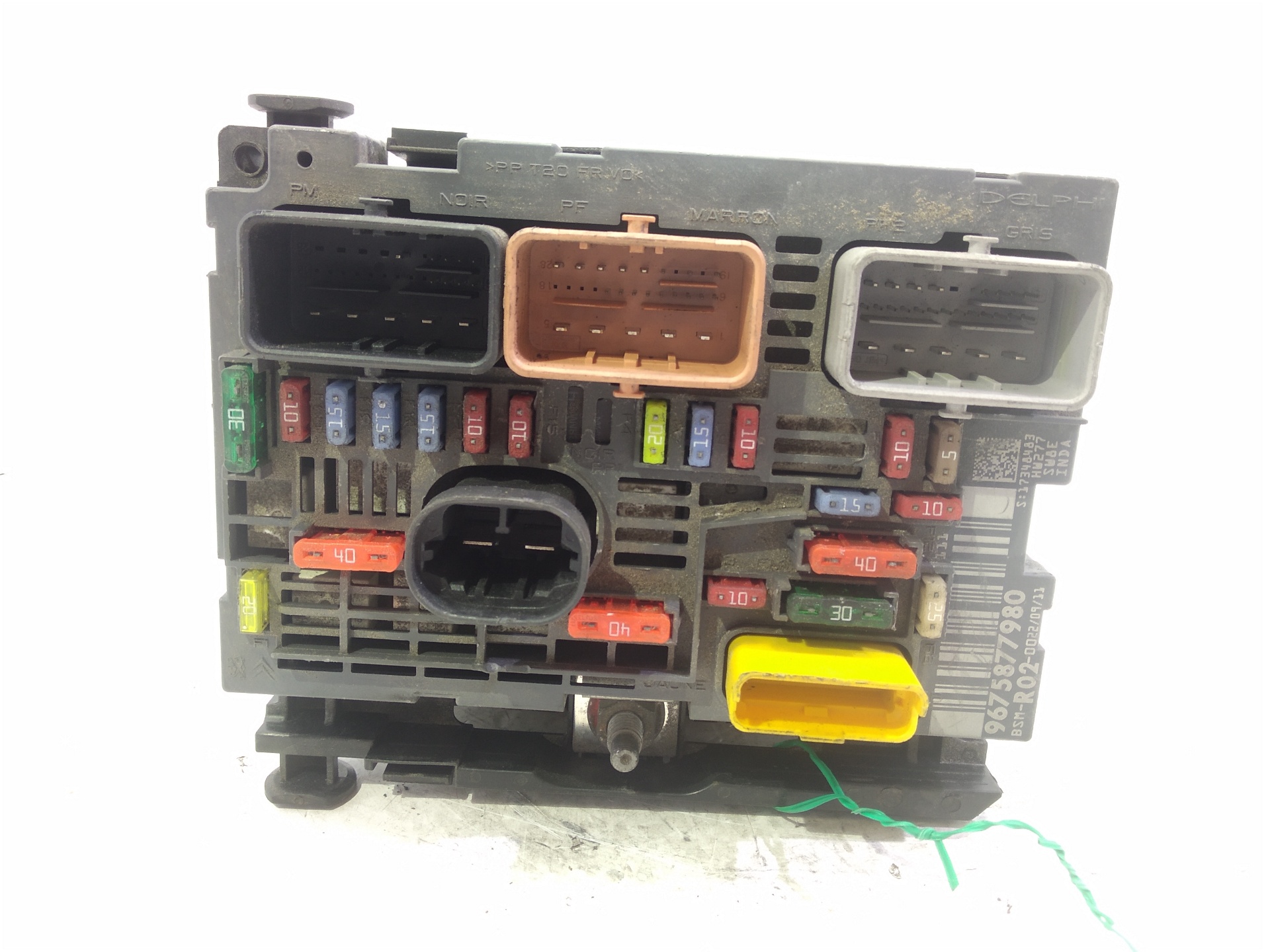 CITROËN C4 Picasso 1 generation (2006-2013) Fuse Box 9675877980 25304430