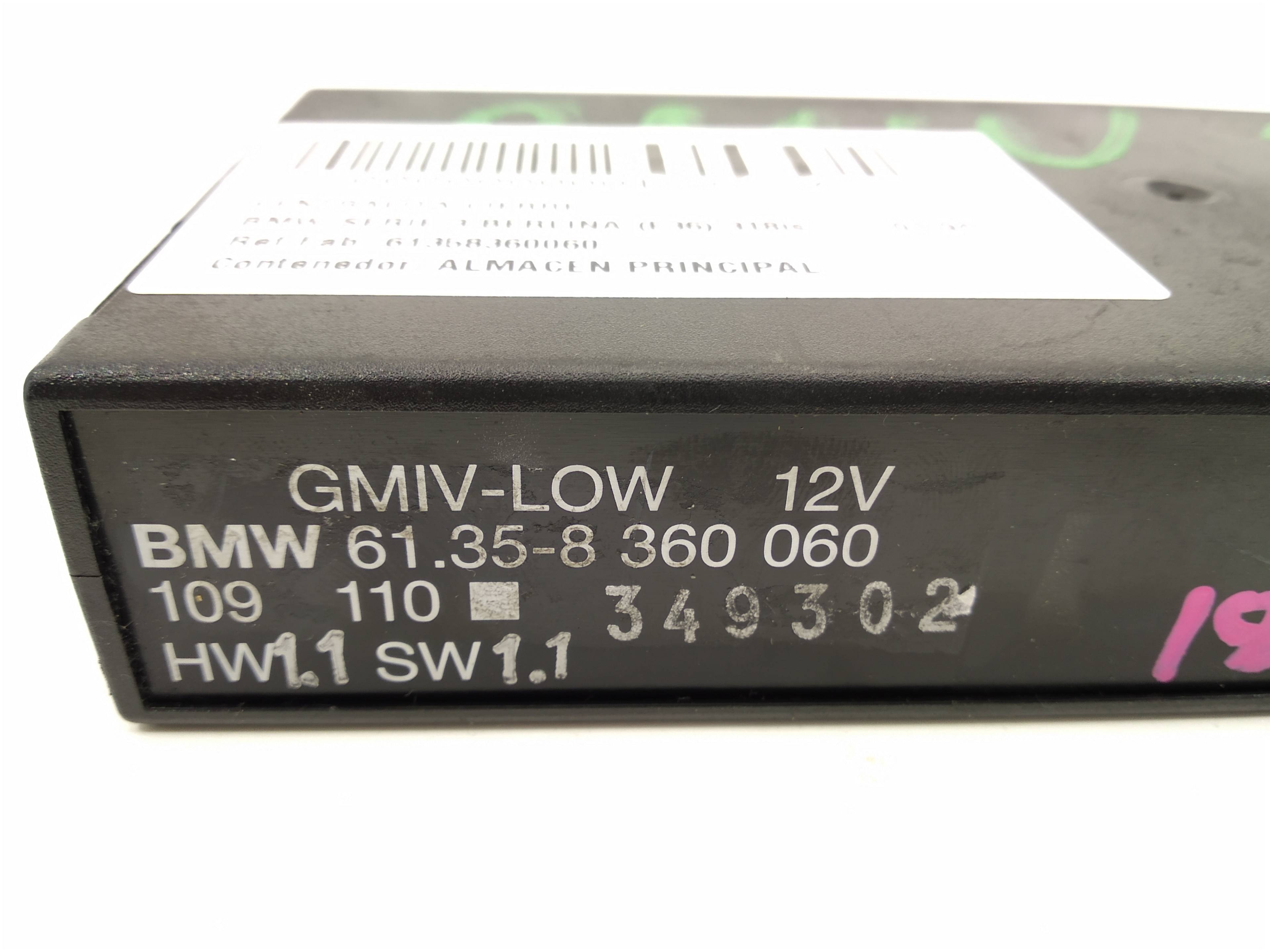 BMW 3 Series E36 (1990-2000) Другие блоки управления 61358360060, 61358360060, 61358360060 19095023
