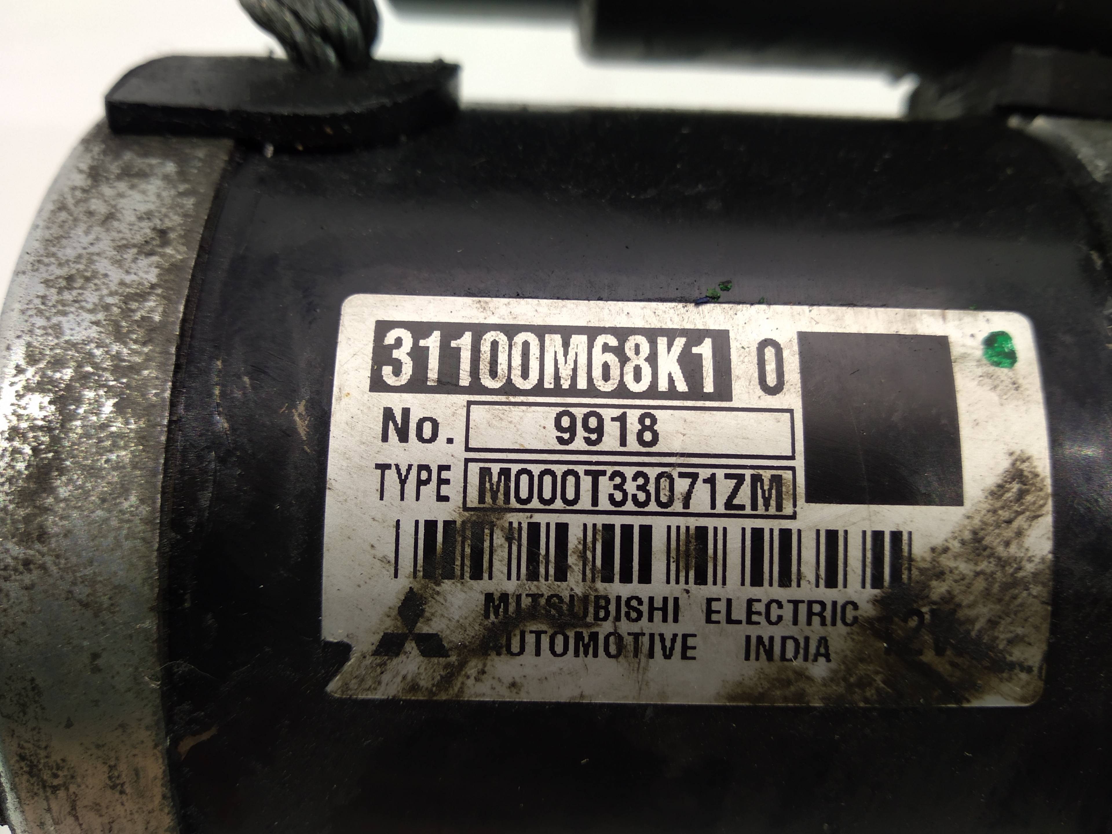 NISSAN Pixo 1 generation (2008-2013) Startmotor M000T33071ZM 19301607