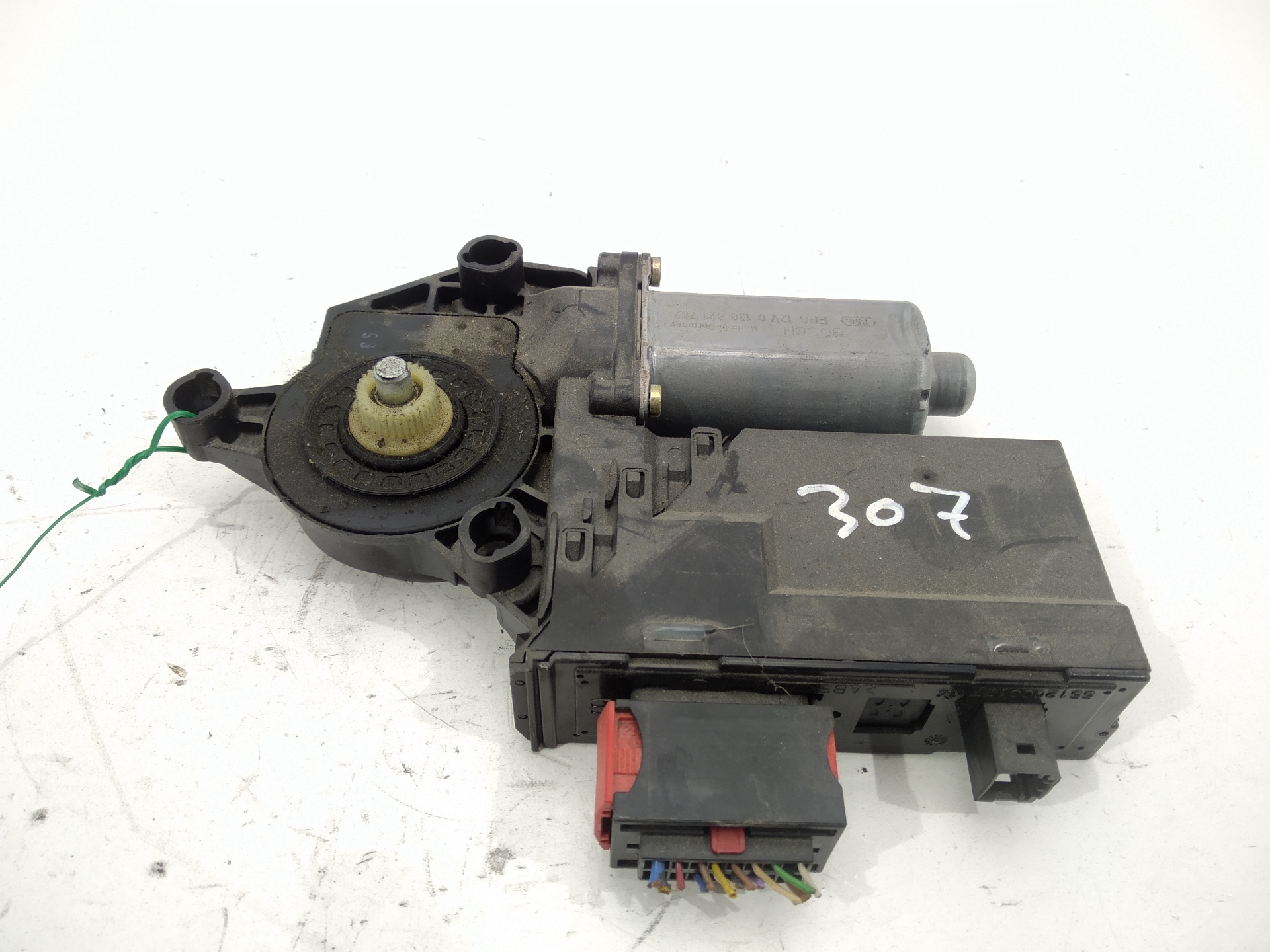 PEUGEOT 307 1 generation (2001-2008) Front Left Door Window Regulator Motor 9634457580,9634457580,9634457580 24512692