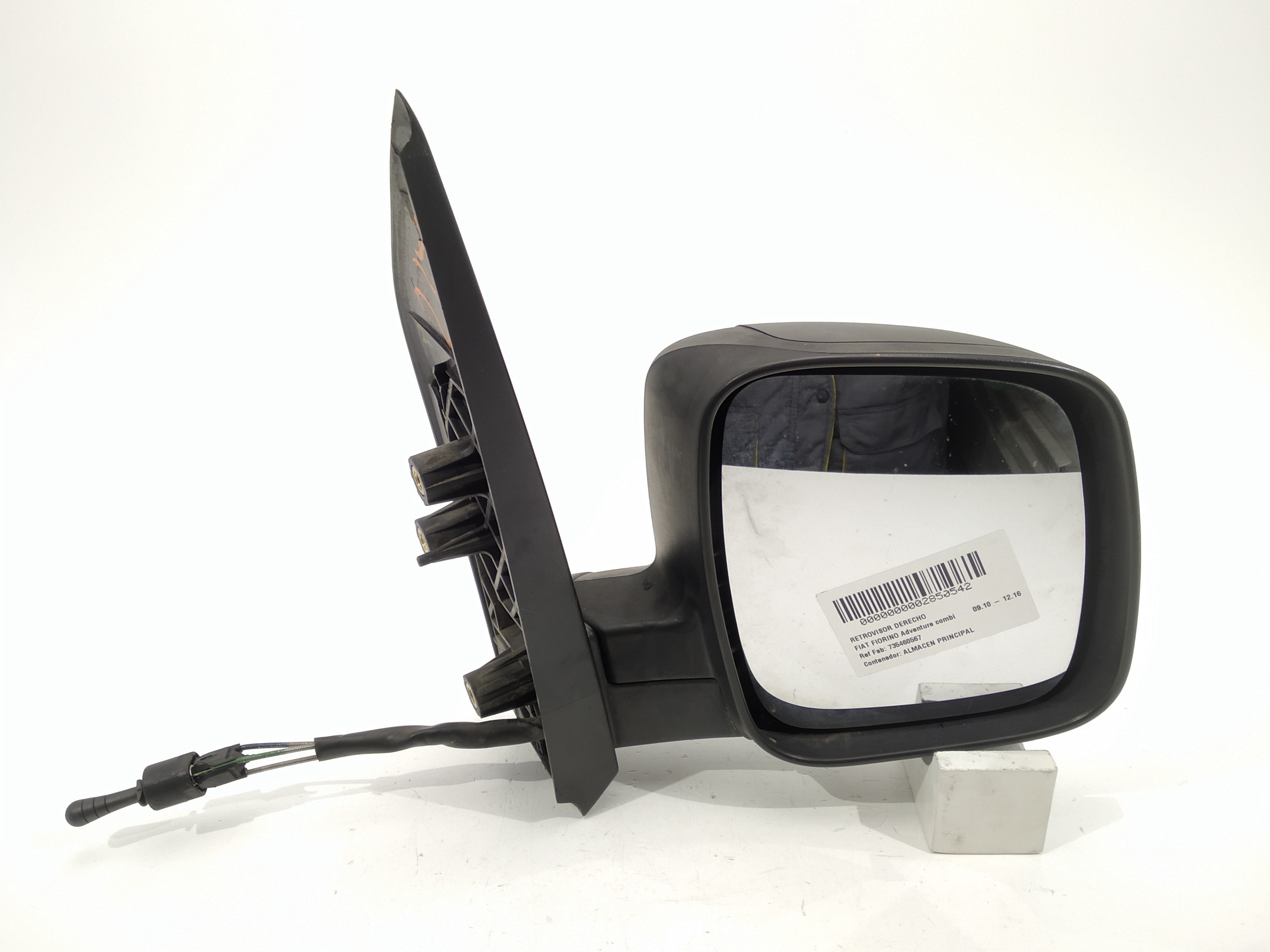 FIAT Fiorino 3 generation (2008-2023) Right Side Wing Mirror 735460567,735460567,735460567 19336932