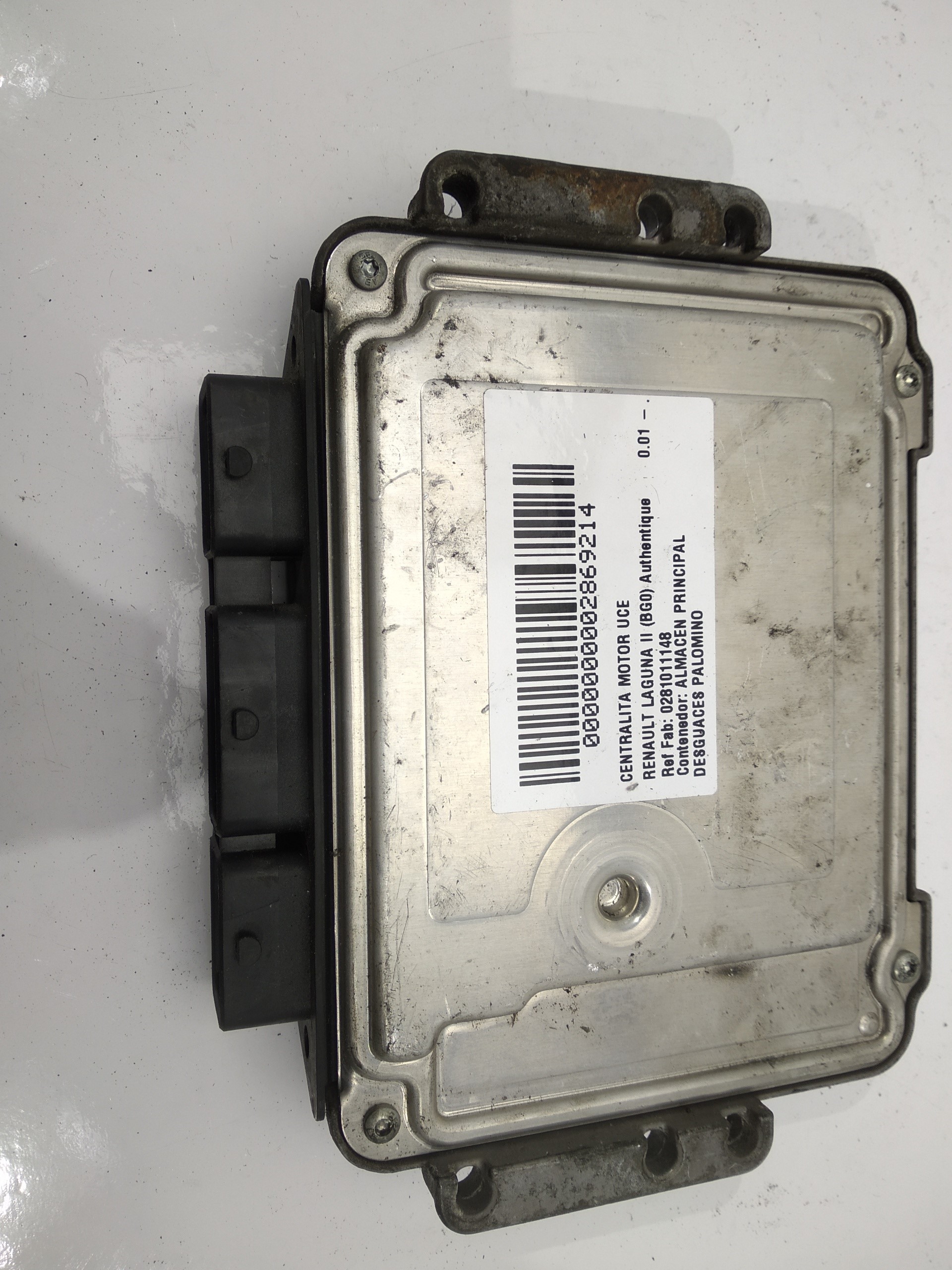 RENAULT Laguna 2 generation (2001-2007) Variklio kompiuteris 0281011148,0281011148,0281011148 24017912