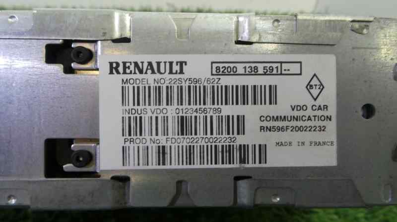 RENAULT Laguna 2 generation (2001-2007) Mūzikas atskaņotājs ar Navigāciju / GPS 8200138591 25282530