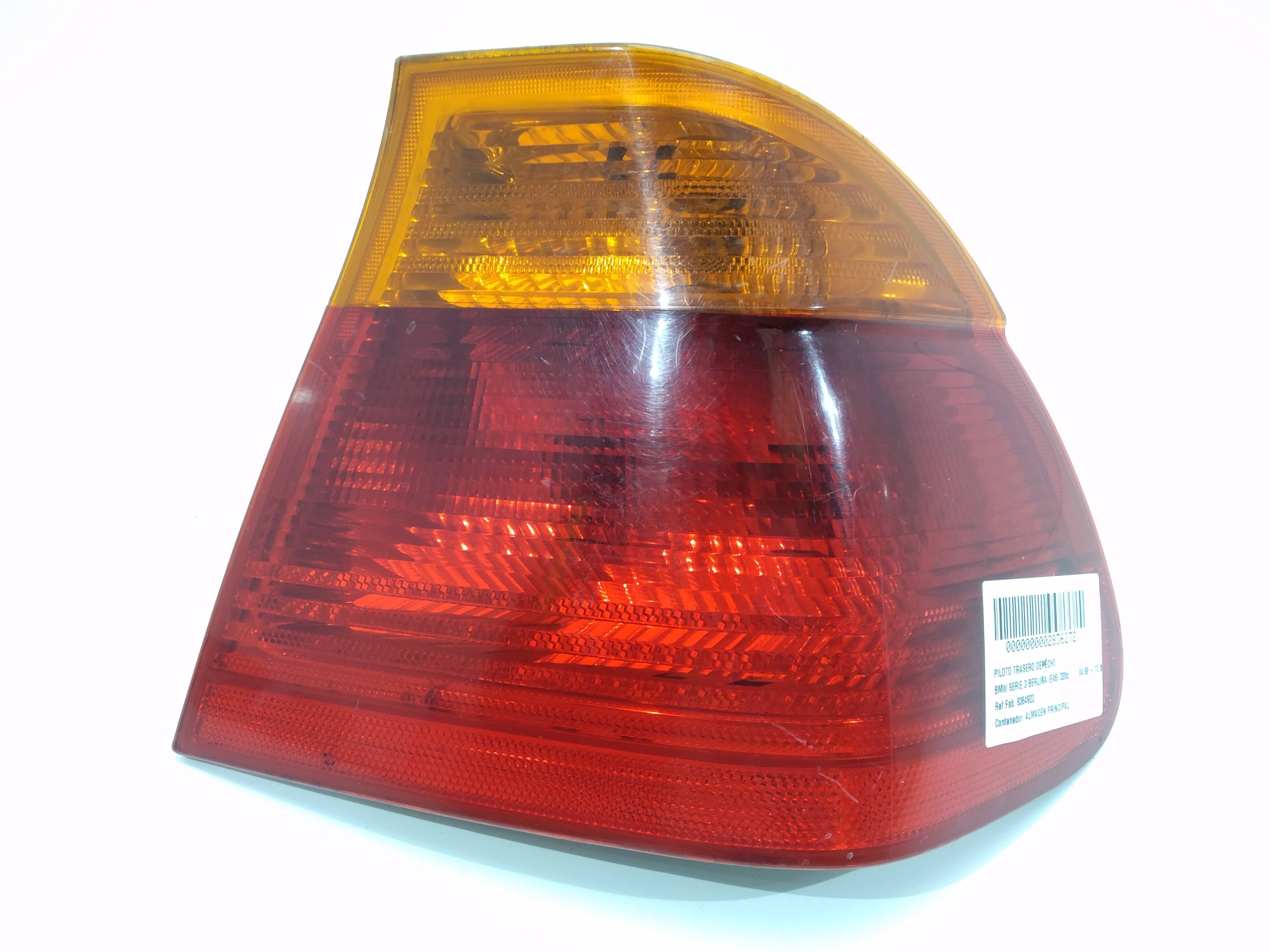 BMW 3 Series E46 (1997-2006) Rear Right Taillight Lamp 8364922,8364922,8364922 19323630