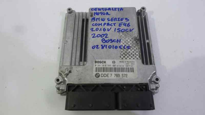 BMW 3 Series E46 (1997-2006) Motorkontrolenhed ECU 0281010565,0281010565,0281010565 19101398