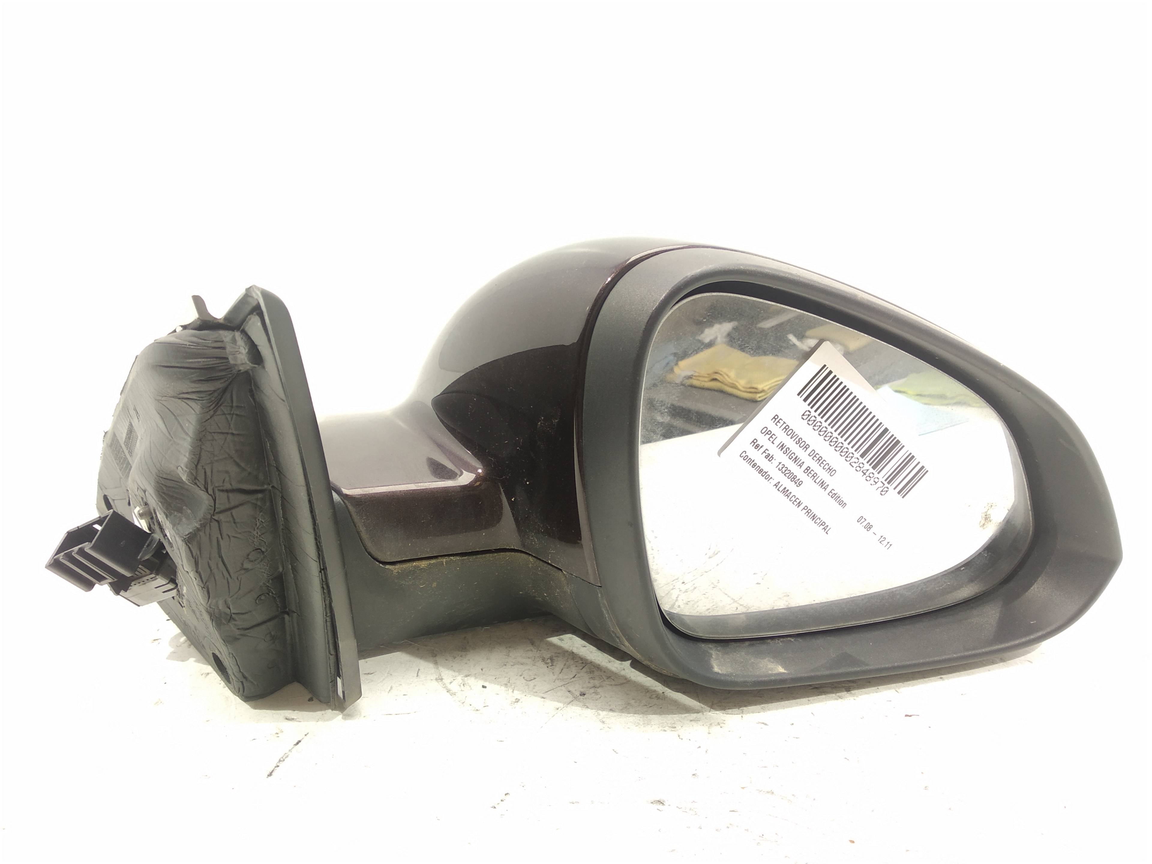 OPEL Insignia A (2008-2016) Right Side Wing Mirror 13320849, 13320849 19336011