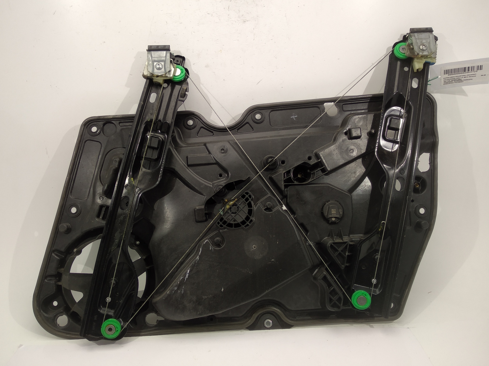 VOLKSWAGEN Golf Plus 2 generation (2009-2014) Front Left Door Window Regulator 5K0837755G, 5K0837755G, 5K0837755G 24513927