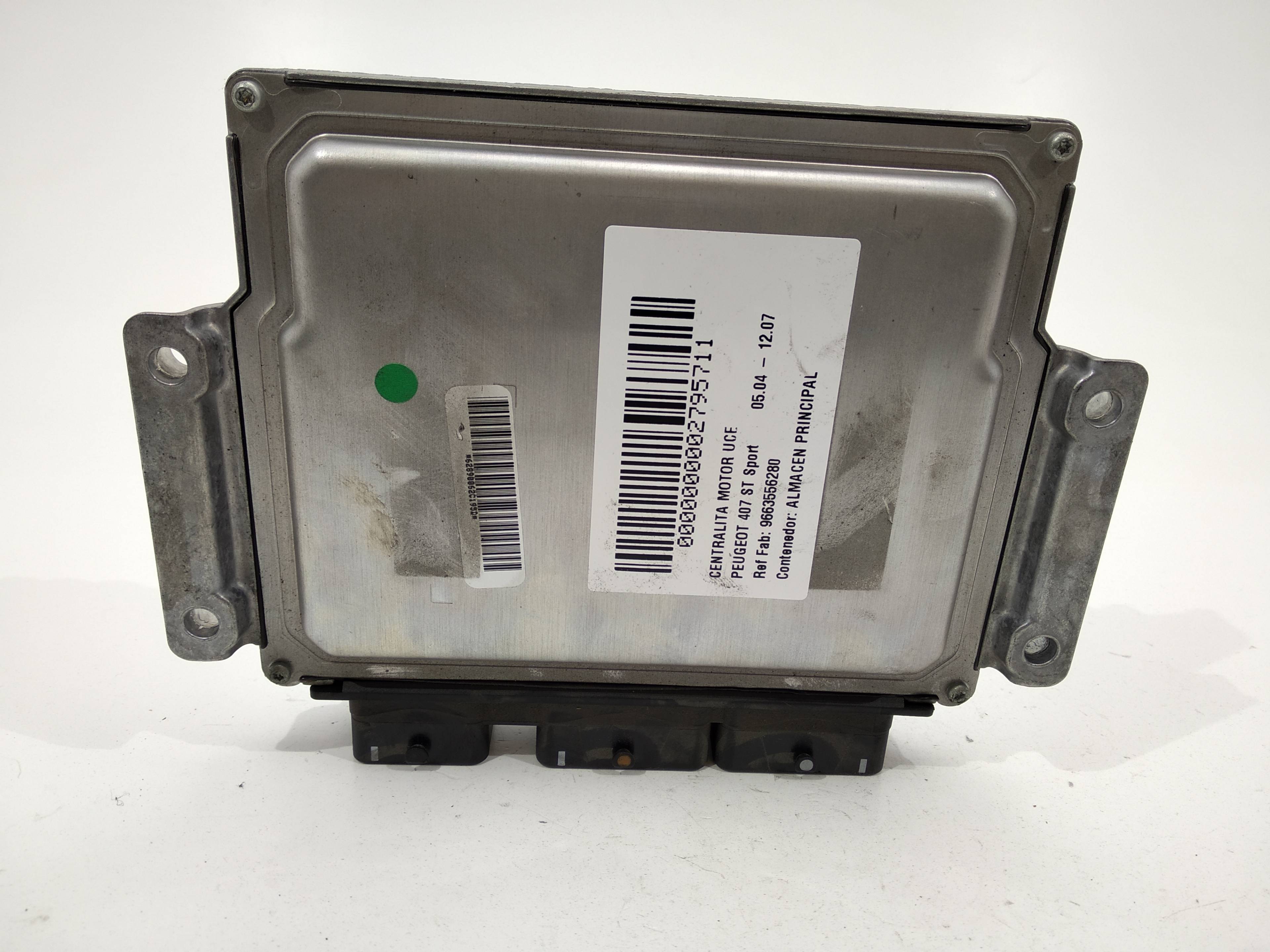 PEUGEOT 407 1 generation (2004-2010) Engine Control Unit ECU 9663556280,9663556280,9663556280 19292159