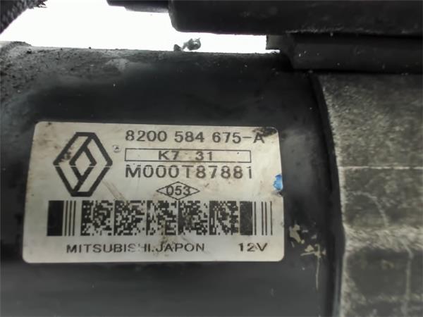 RENAULT Clio 2 generation (1998-2013) Indítómotor 8200584675 21704067