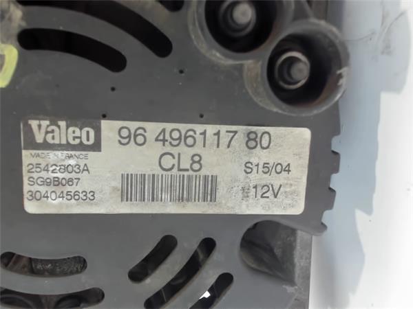 PEUGEOT 307 1 generation (2001-2008) Alternator 9649611780,2542003A 24989898