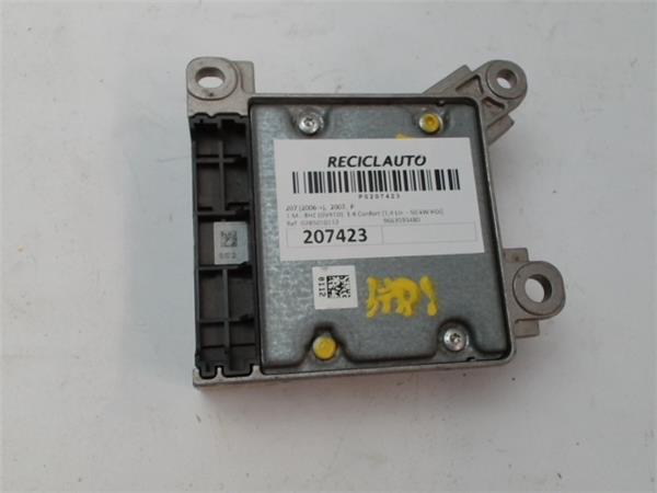 PEUGEOT 207 1 generation (2006-2009) Блок SRS 9663593480, 0285010112 21105547