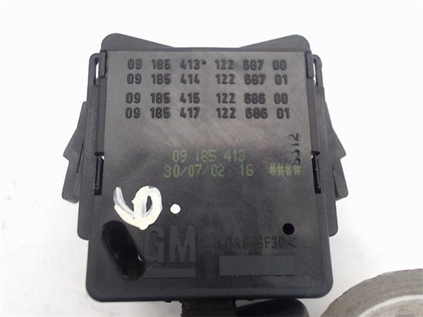 OPEL Corsa C (2000-2006) Headlight Switch Control Unit 09185413,12268700 19576649