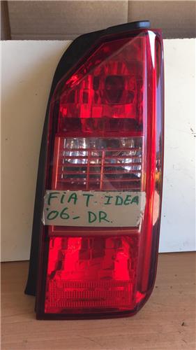 FIAT Idea 1 generation (2003-2020) Rear Right Taillight Lamp 46829508 20497560