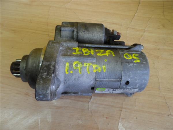 SEAT Ibiza 3 generation (2002-2008) Startmotor 02Z911023H, 0001120400 20783070