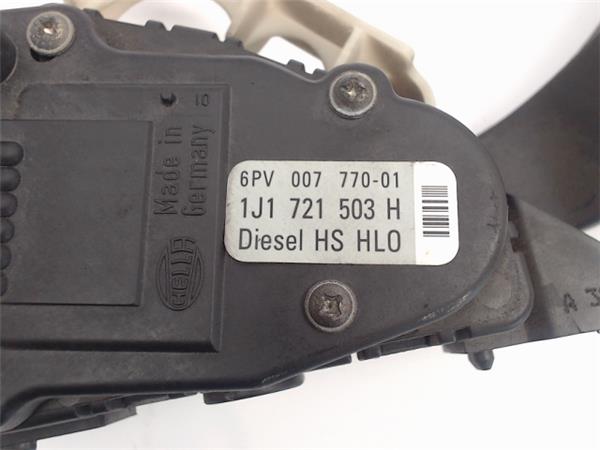 VOLKSWAGEN Golf 4 generation (1997-2006) Gasspedal 1J1721503H, 6PV00777001 21113380