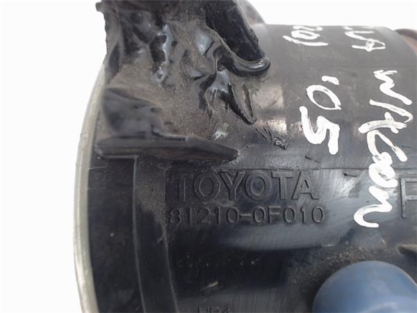 TOYOTA Corolla E120 (2000-2008) Противотуманка бампера передняя правая 812100F010 20500653