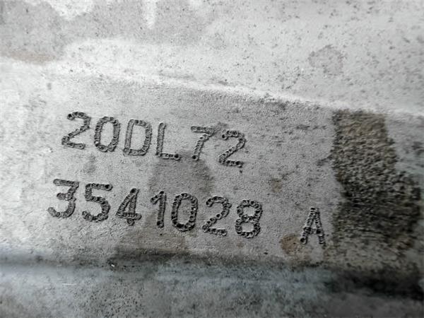 PEUGEOT 206 1 generation (1998-2009) Gearbox 20DL72, 3541025A 19582436