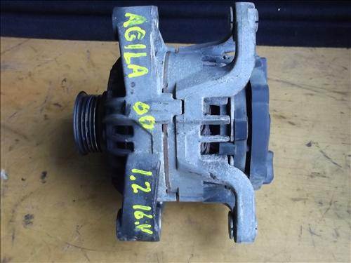 OPEL Agila 1 generation (2000-2007) Generatorius 09133599,0124225022 20494687