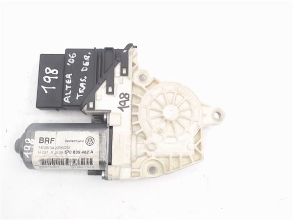 SEAT Altea 1 generation (2004-2013) Rear Right Door Window Control Motor 1K0959704E,5P0839462A/995915-201 24700386