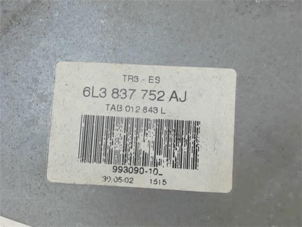 SEAT Ibiza 3 generation (2002-2008) Lève-vitre de porte avant droite 6L3837752AJ,6L3837756H 19582622