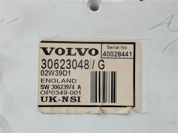 VOLVO S40 2 generation (2004-2012) Hastighetsmätare 30623048, 40028441 20775278