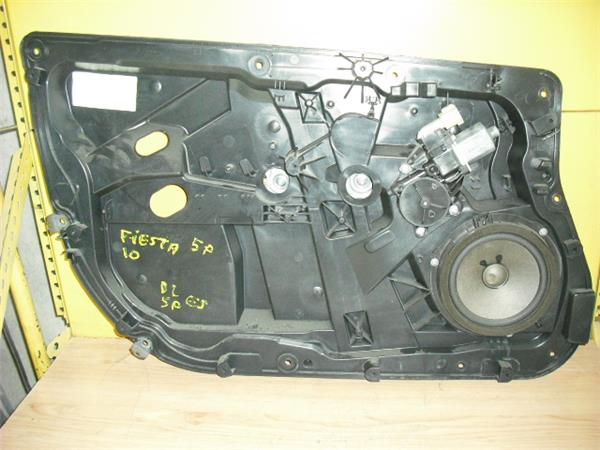 FORD Fiesta 5 generation (2001-2010) Priekinių kairių durų stiklo pakelėjas 8A6114A389B 21711661