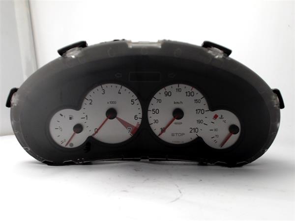 PEUGEOT 206 1 generation (1998-2009) Speedometer 9655976380, 000500607 24988705