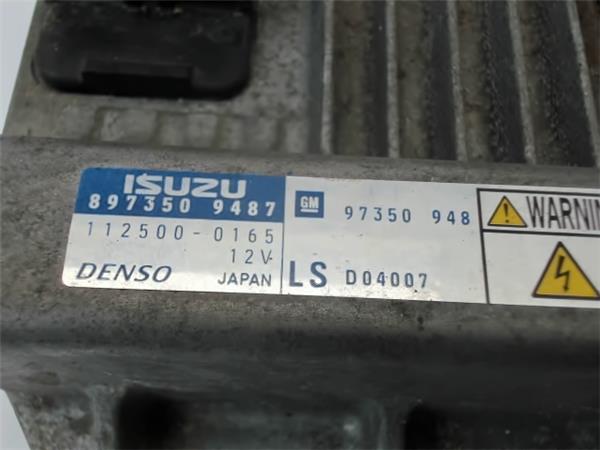 OPEL Meriva 1 generation (2002-2010) Alte unități de control 1125000165 21114720