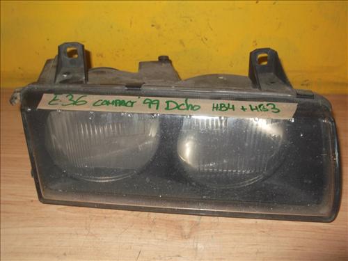 BMW 3 Series E36 (1990-2000) Front Right Headlight 24986073