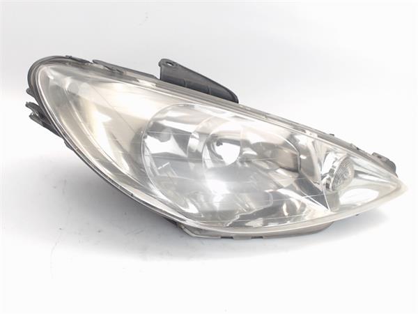 PEUGEOT 206 1 generation (1998-2009) Front Right Headlight 9628666780 22970687