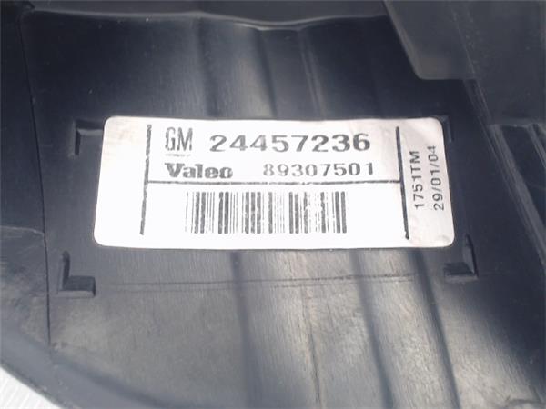 OPEL Corsa C (2000-2006) Oikea takavalo 24457236,89307501 24389641