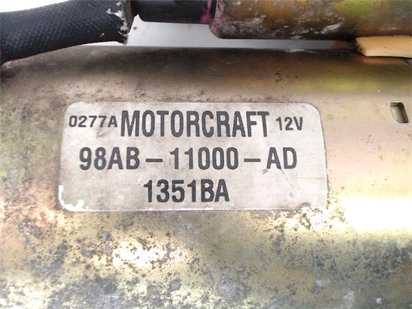 PEUGEOT 1 generation (1998-2010) Starter Motor 98AB11000AD, 1351BA 22524126