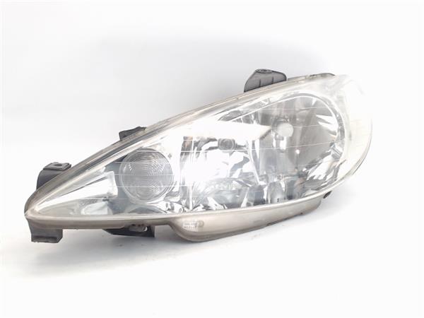 PEUGEOT 206 1 generation (1998-2009) Front Left Headlight 9628666880,6204S9 22970714