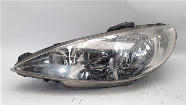 PEUGEOT 206 1 generation (1998-2009) Front Left Headlight 22844757