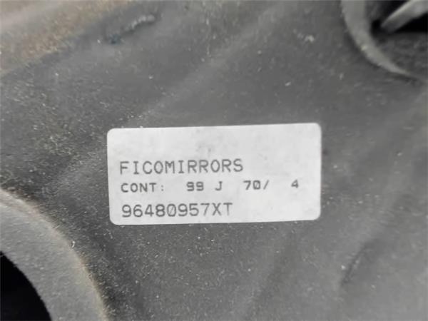 PEUGEOT 206 1 generation (1998-2009) Зеркало передней правой двери 96480957T 21112600