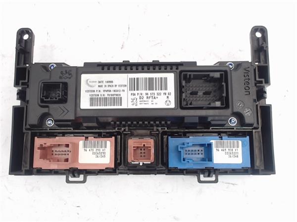 PEUGEOT 407 1 generation (2004-2010) Climate  Control Unit 96573322yw02 25036135