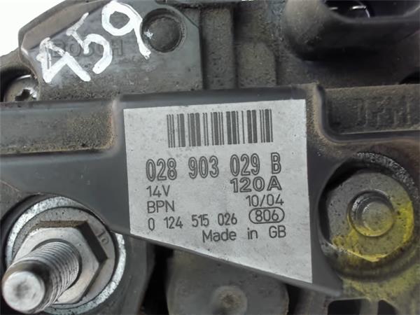 ALFA ROMEO A6 C5/4B (1997-2004) Alternator 028903029B,0124515026 20500441