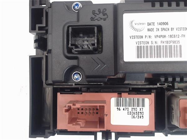 PEUGEOT 407 1 generation (2004-2010) Climate  Control Unit 96573322yw02 25036135