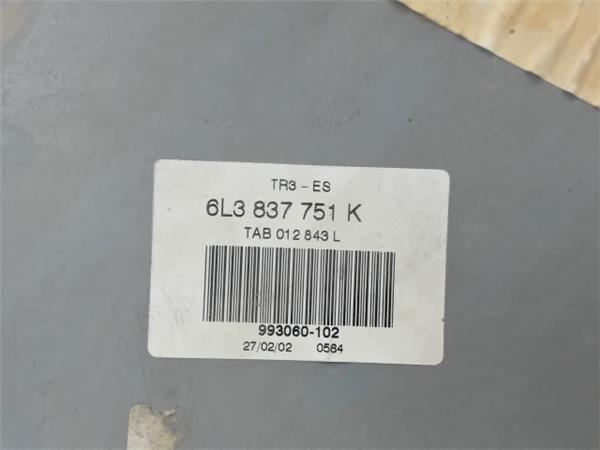 SEAT Ibiza 3 generation (2002-2008) Regulator de geam ușă stânga față 6L3837751K,6L3937755 19582609